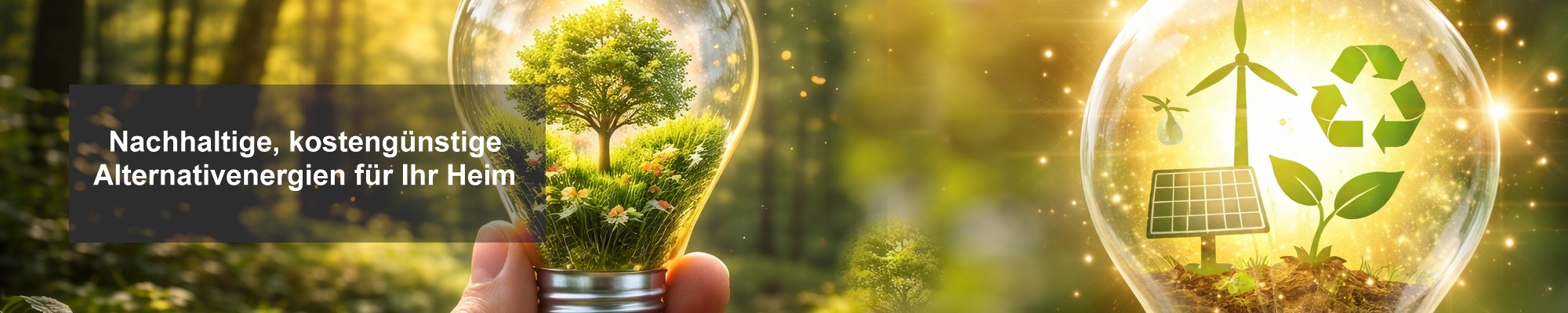 Alternativenergien von unseren Spezialisten